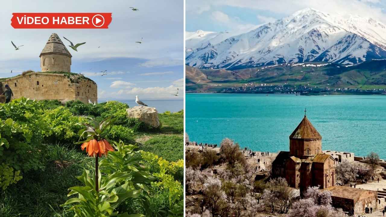 Van’a bahar geldi: Doğada görsel şölen