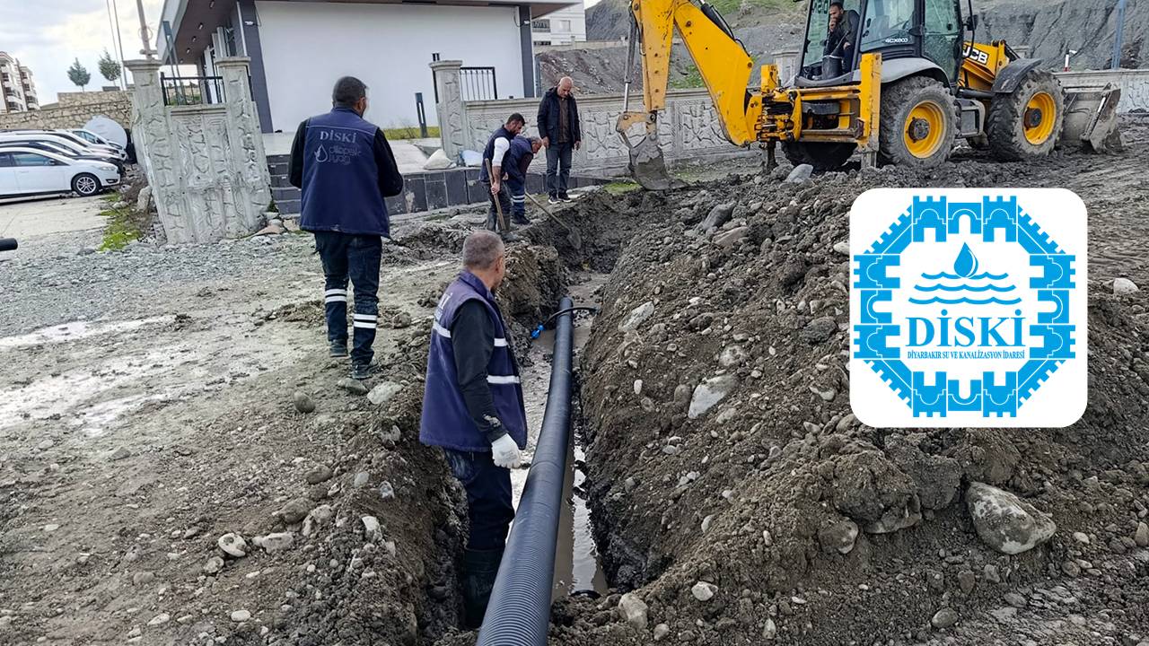 DİSKİ Kulp otogarına yeni hat çekti