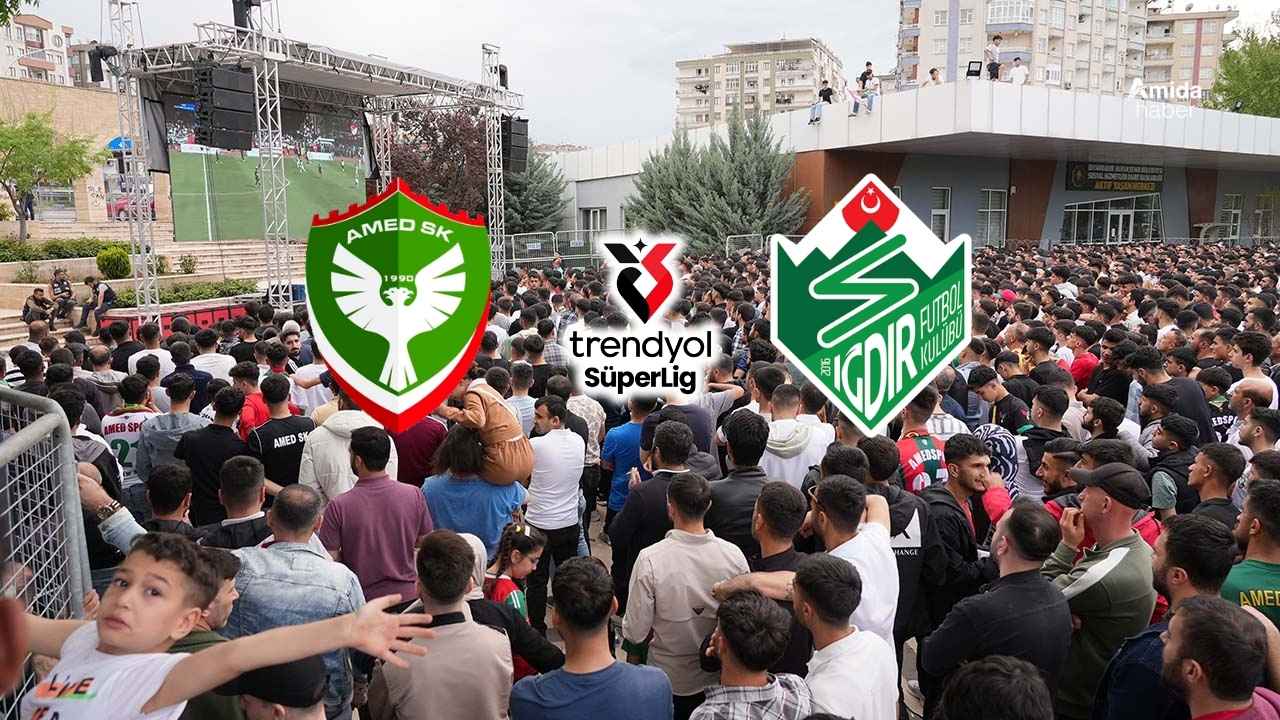 Amedspor’un kader maçı dev ekranlarda: İşte izleme noktaları