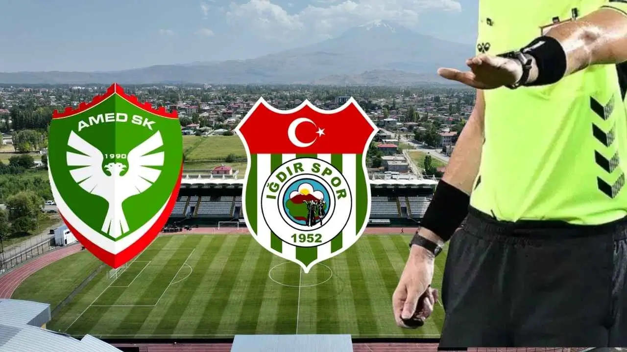 Amed-Iğdır maçını Gaziantepli hakem yönetecek