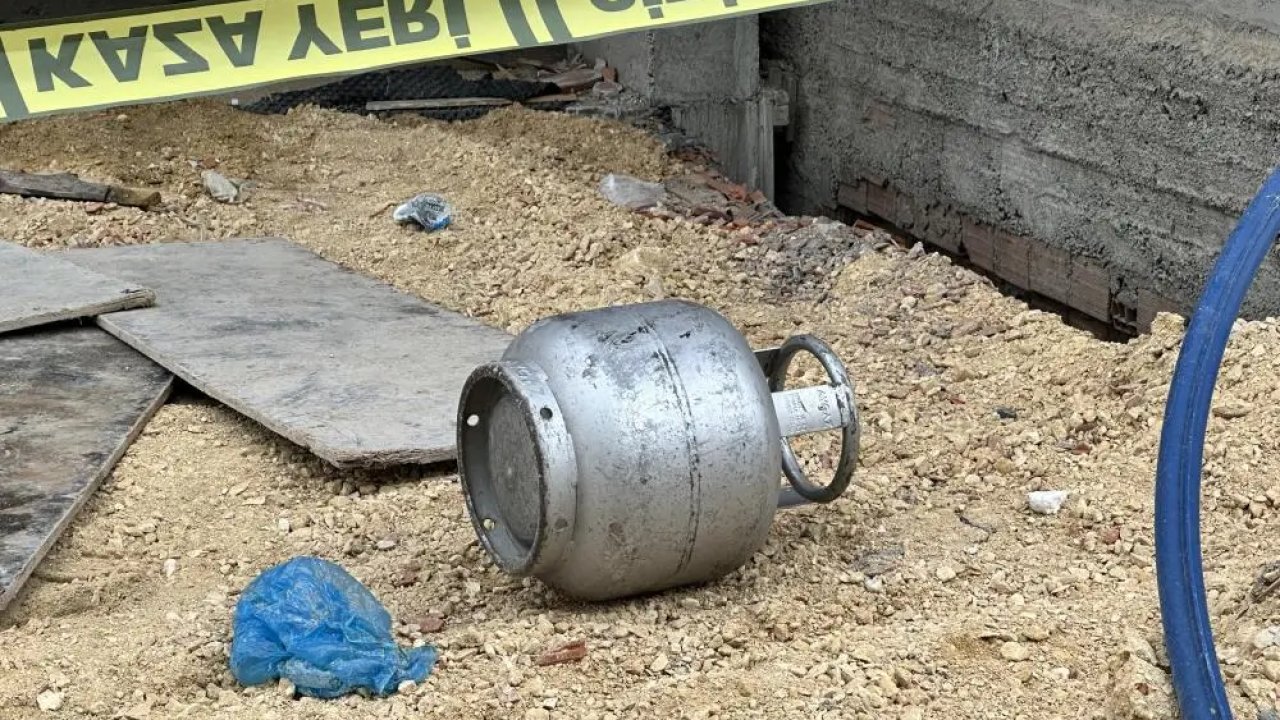 Başına mutfak tüpü düşen işçi öldü