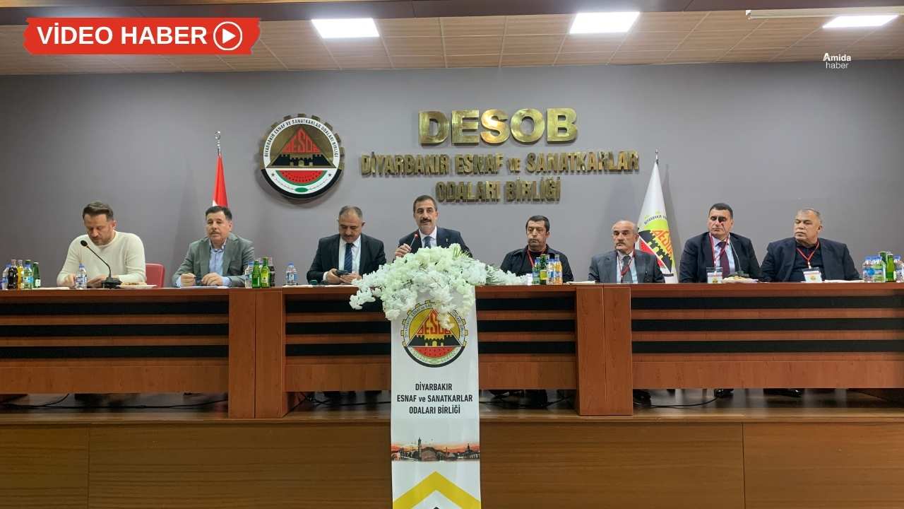 Diyarbakır’daki esnaf kongresinde süreç vurgusu: Yasalar çıksın