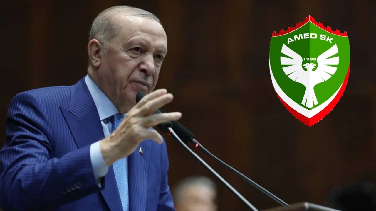 Cumhurbaşkanı Erdoğan’dan Amedspor’a tebrik