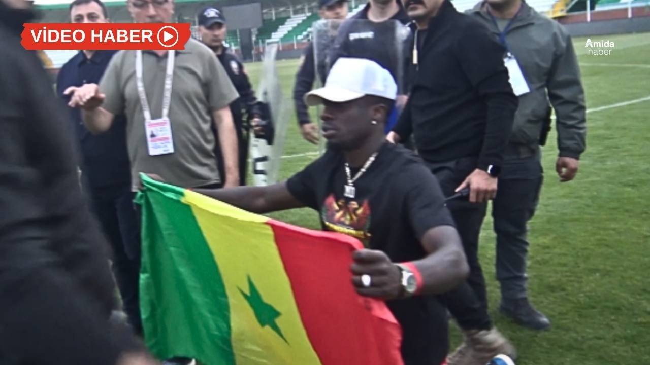 Iğdır’da bayrak krizi: Amedsporlu Diagne’ye polis müdahalesi