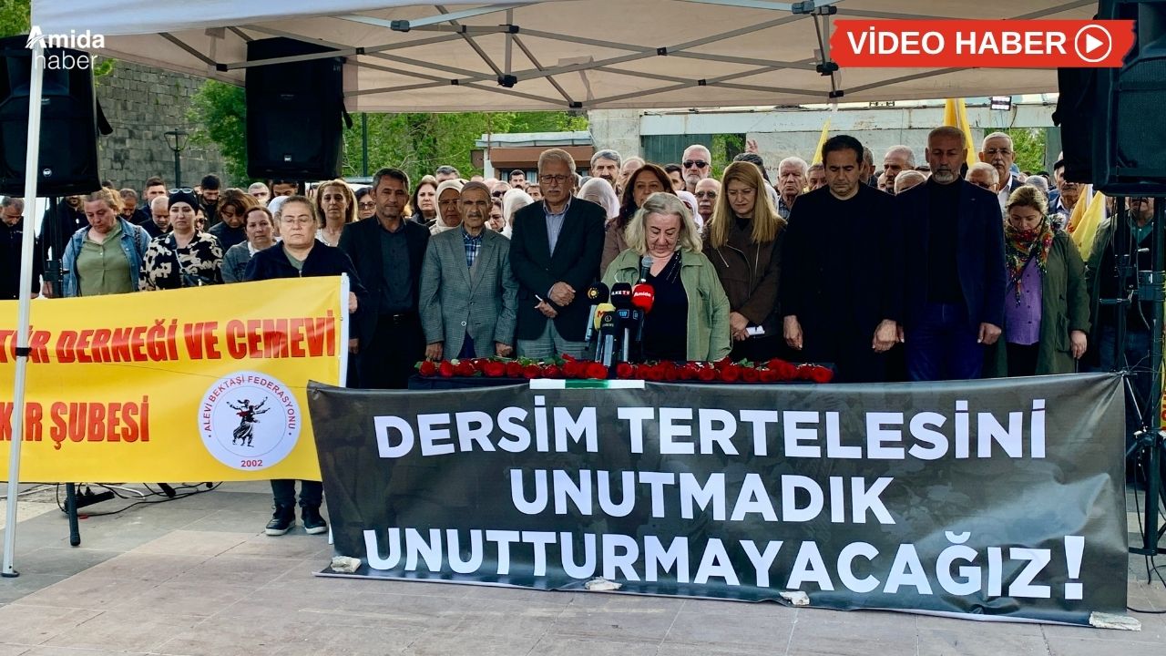 Diyarbakır’da Dersim anması: 89 yıl geçti