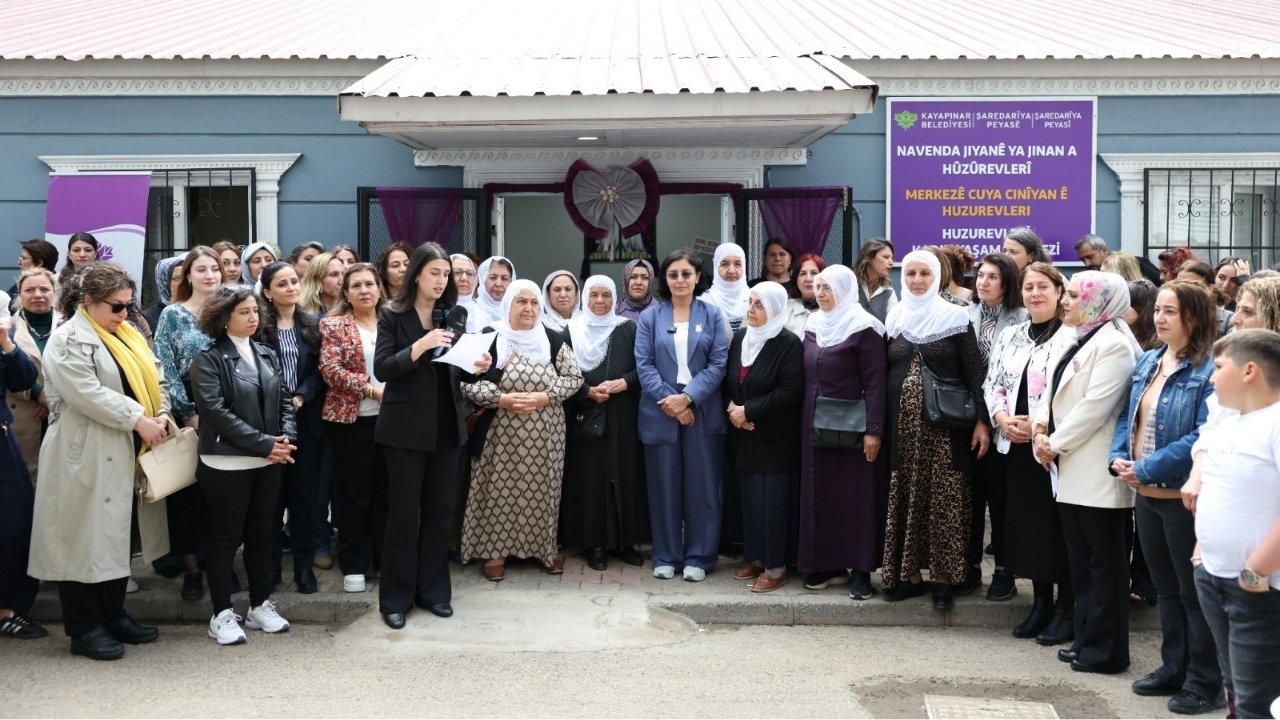 Diyarbakır’da Huzurevleri Kadın Yaşam Merkezi açıldı