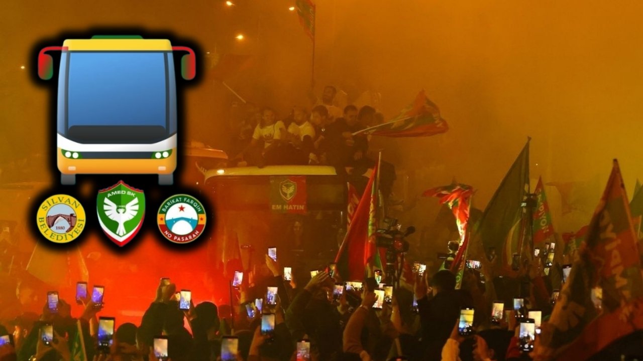 Silvan Belediyesi’nden Amedspor kutlamaları için ücretsiz ulaşım