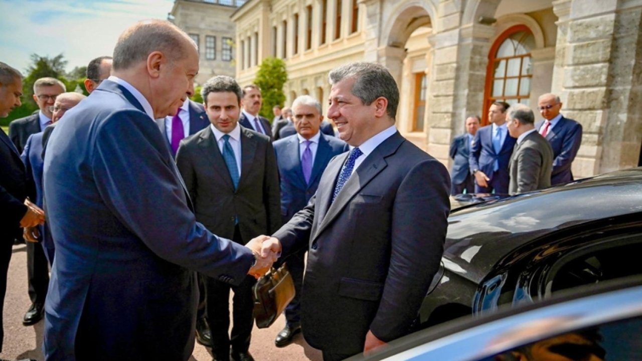 Erdoğan ile Barzani görüşmesinde PKK’nin silah bırakması ele alındı