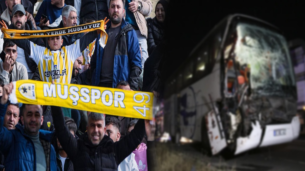 Diyarbakır’dan dönen Muş otobüsü kaza yaptı: Çok sayıda ölü var