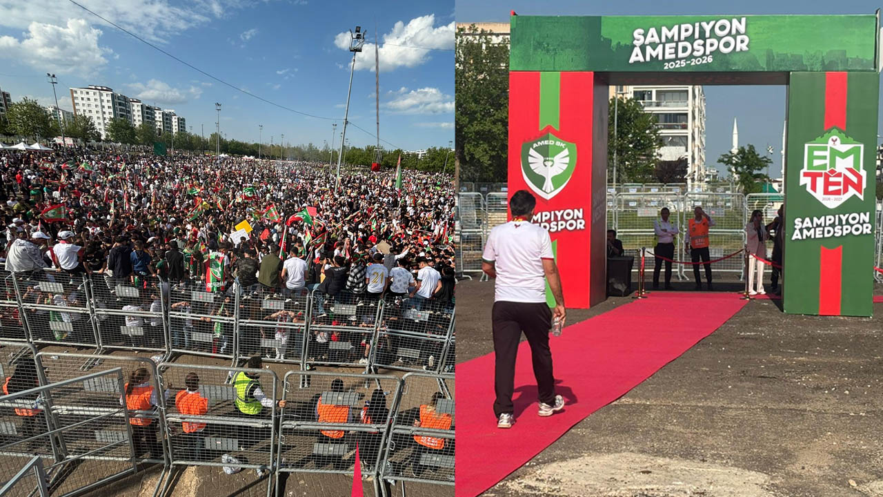 Diyarbakır sel olup aktı: Amedspor’un kutlaması başladı