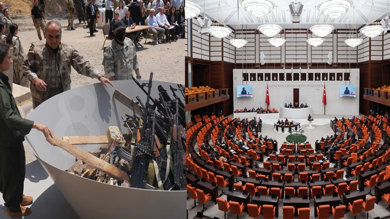 Meclis harekete geçti: Silah bırakma kurulu geliyor