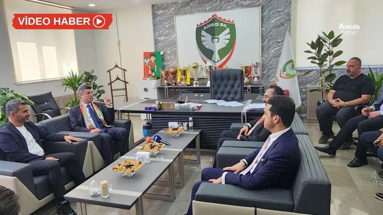 Erbil Valisi’nden Amedspor’a ziyaret