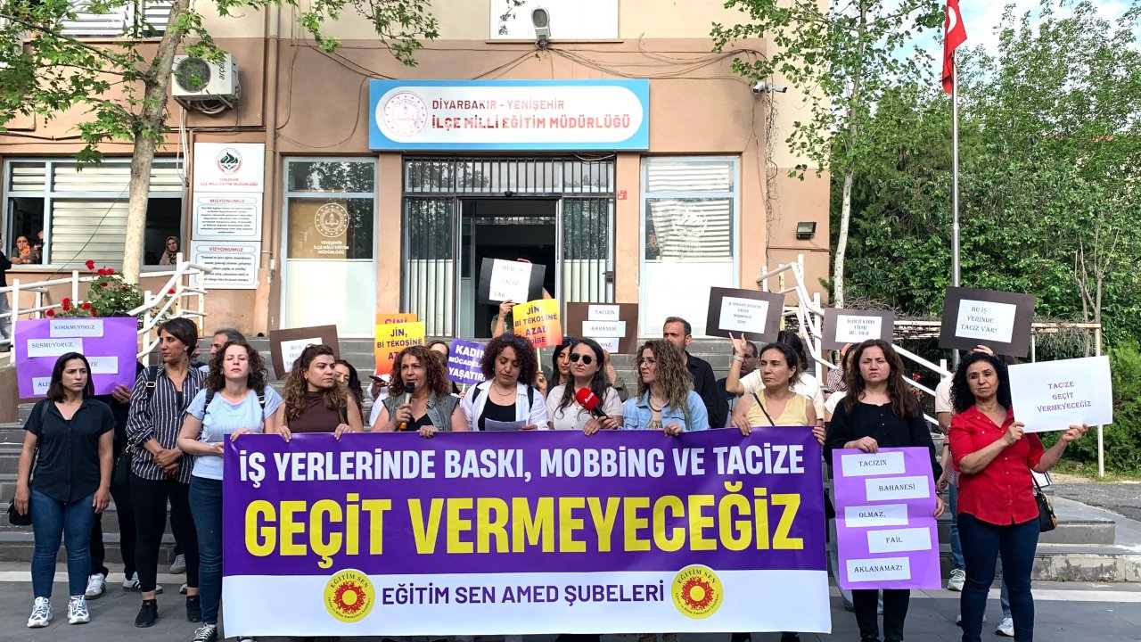 Diyarbakır Milli Eğitim'deki taciz iddiasına tepki