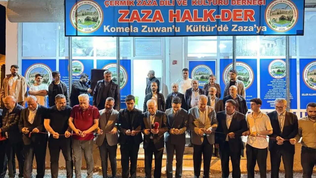 Diyarbakır'da Zaza Dili ve Kültürü Derneği törenle açıldı