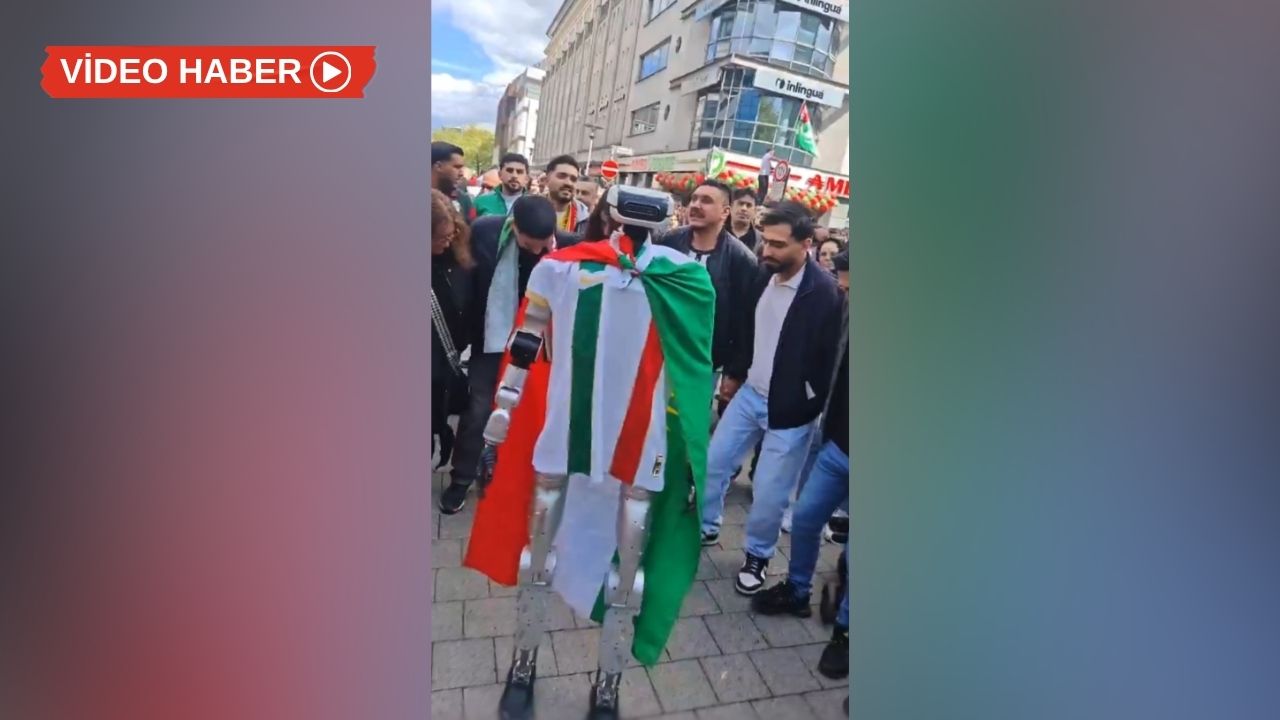 Almanya’da sıra dışı görüntü: Robotlar Amedspor halayında