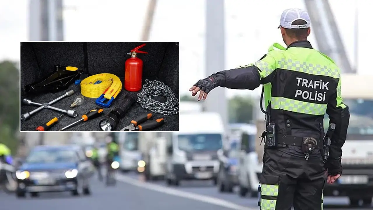 Aracında pense ve tornavida olmayana para cezası