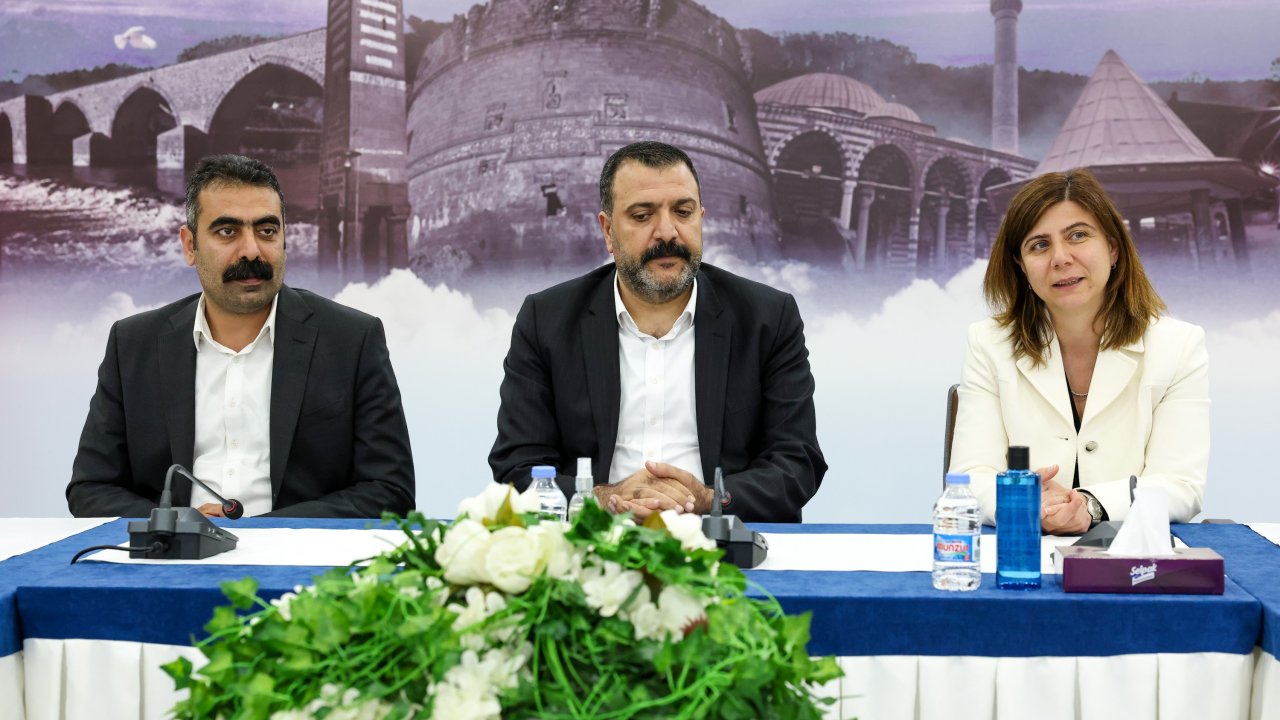 Diyarbakır Büyükşehir’den OSB yönetimine tebrik ziyareti