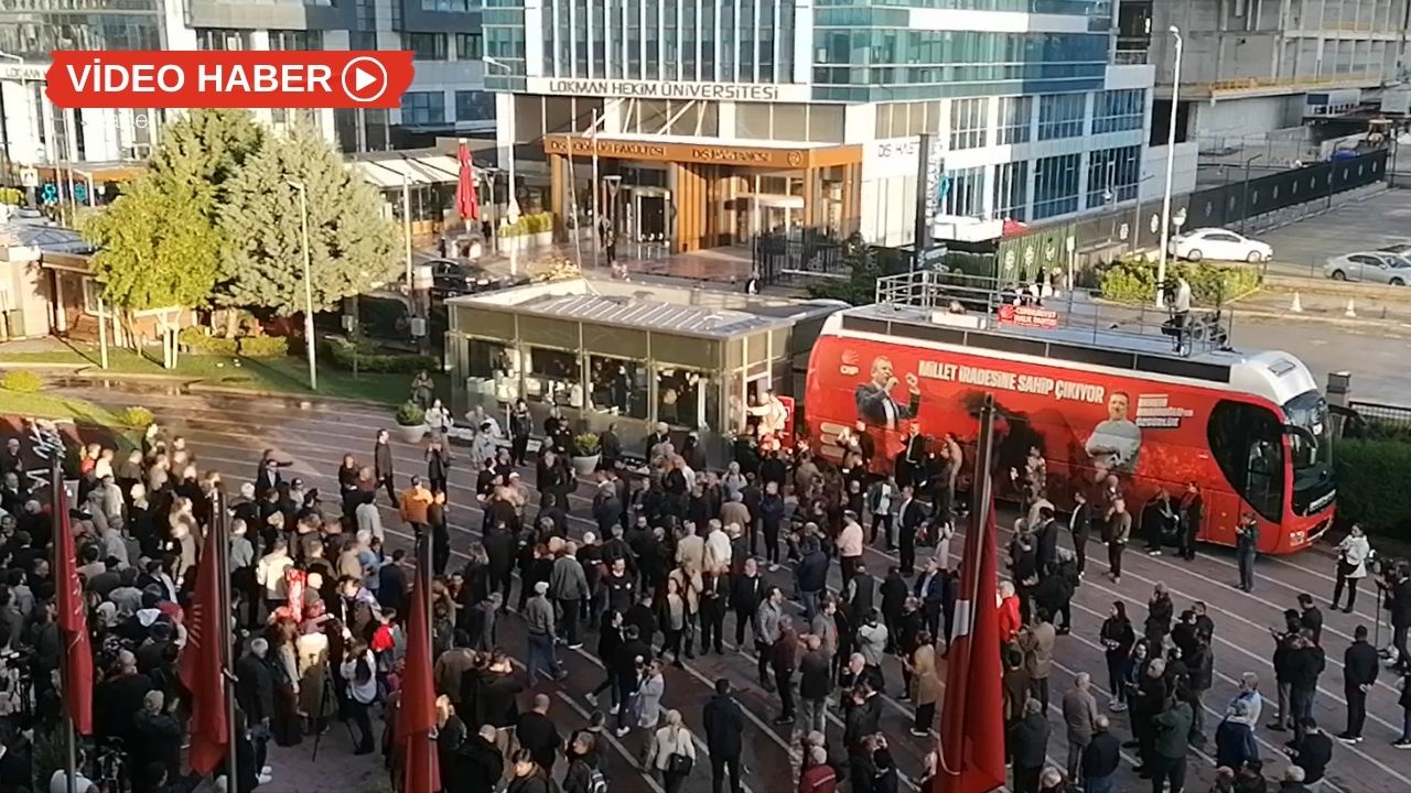 CHP Genel Merkezi önünde 'Hain Kemal' sloganları