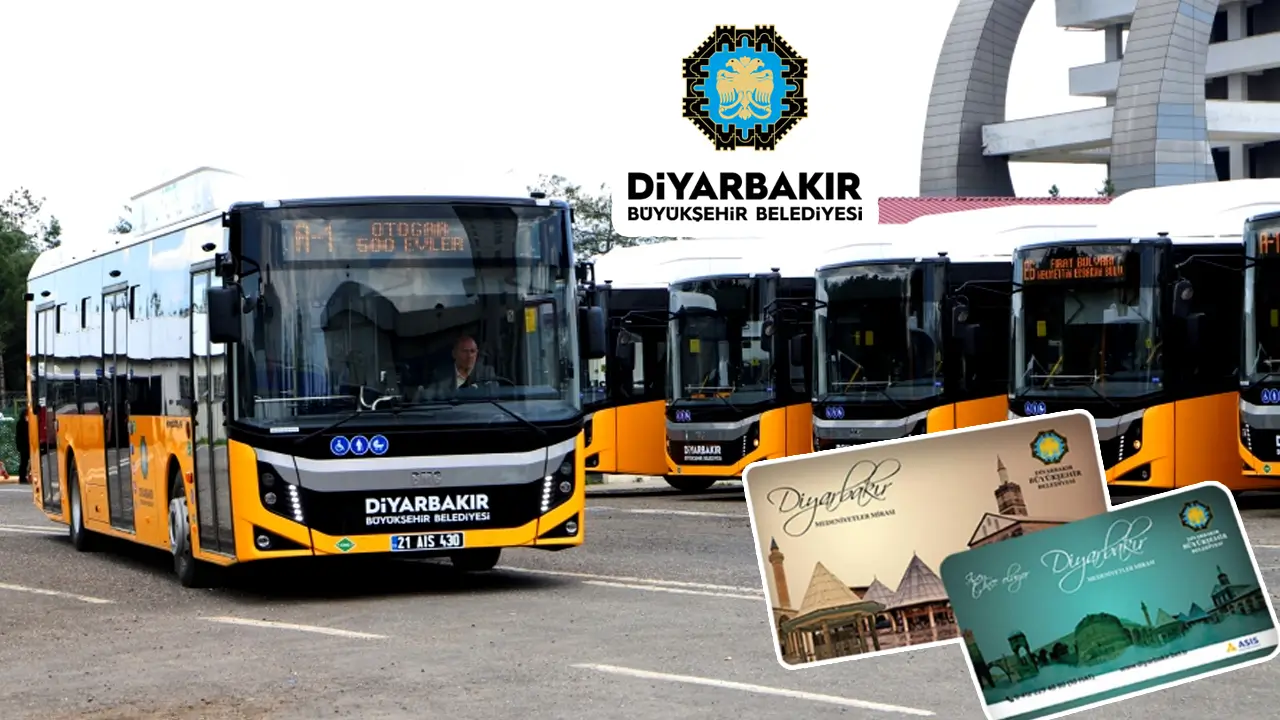 Diyarbakır’da bayramda ulaşım ücretsiz