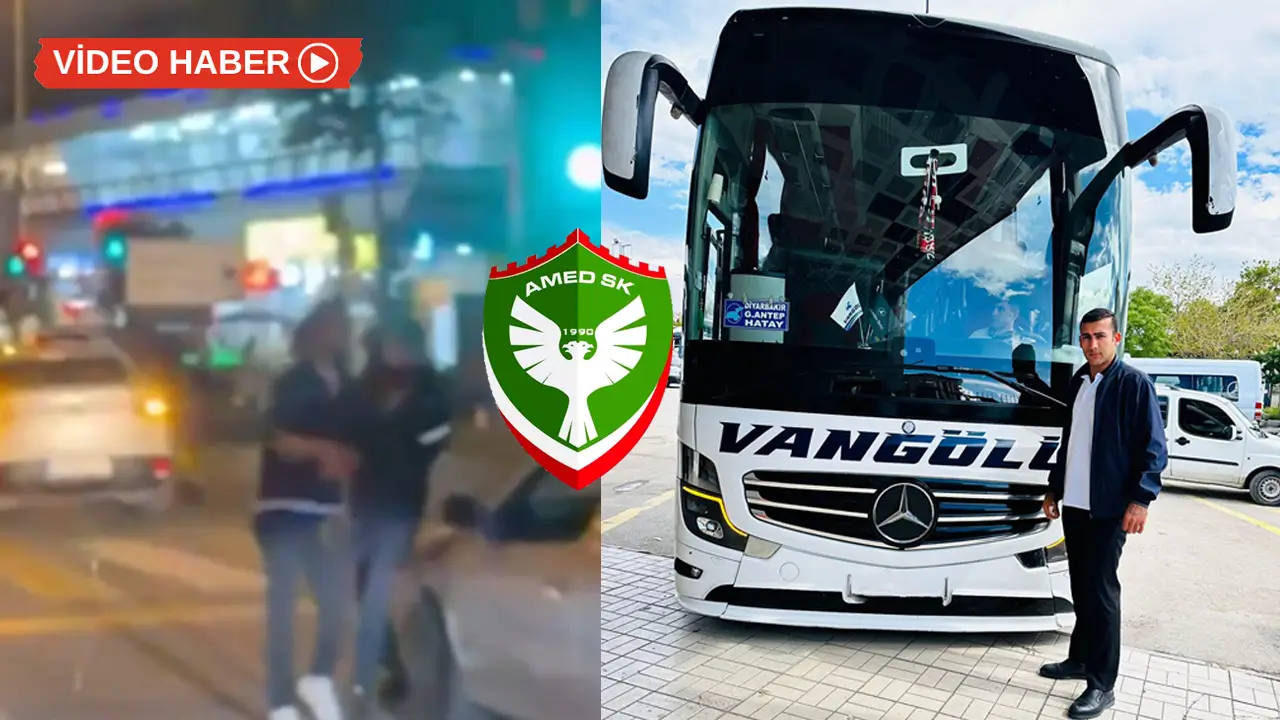 Trabzon’da magandalar yol kesti: Amedsporlu şoför o anları anlattı