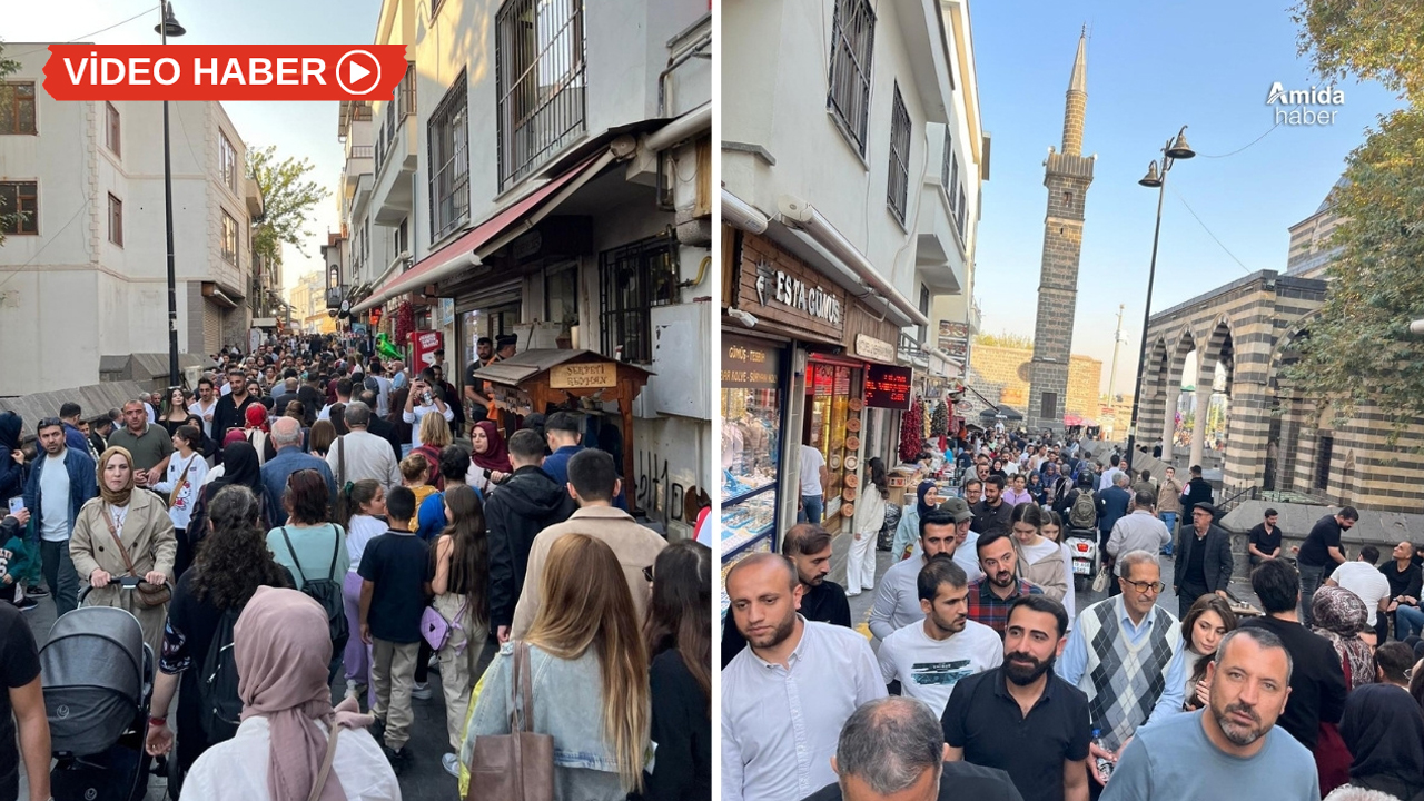 Diyarbakır’a turist akını: İğne yere düşmedi