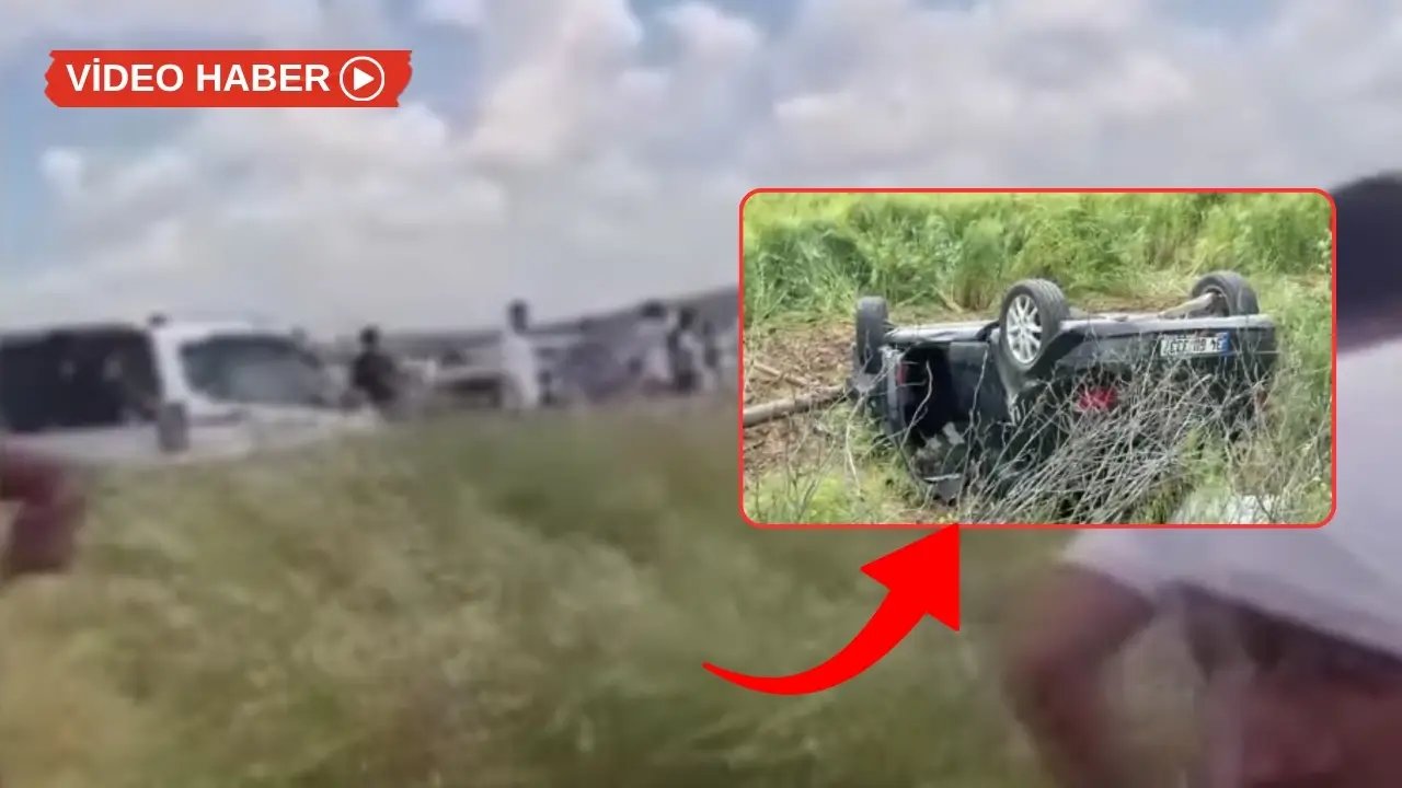 Diyarbakır’da iki otomobil çarpıştı: 1 ölü, 4 yaralı