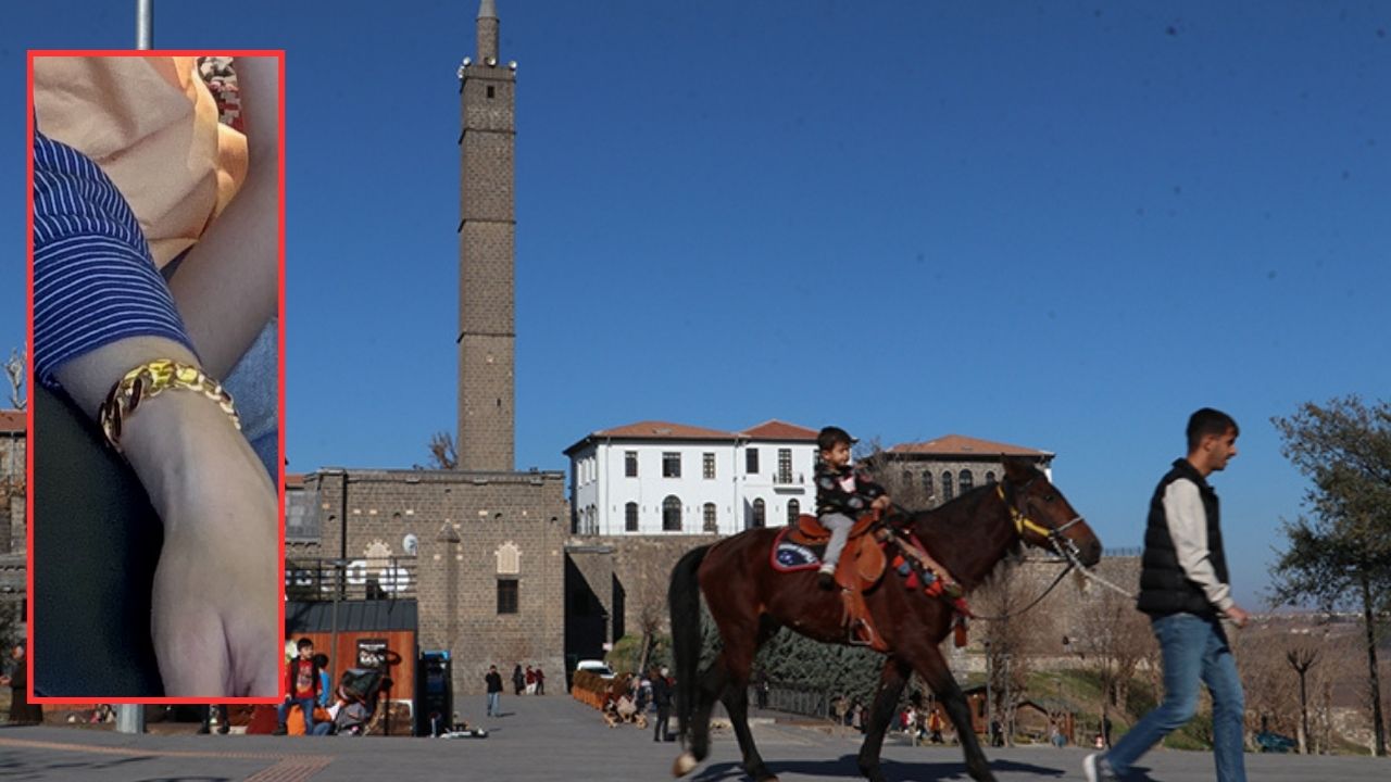 Diyarbakır’da kaybolan altın bileklik için yardım çağrısı