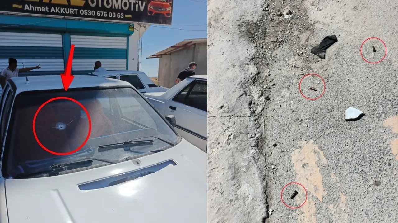 Şanlıurfa’da oto galeriye silahlı saldırı
