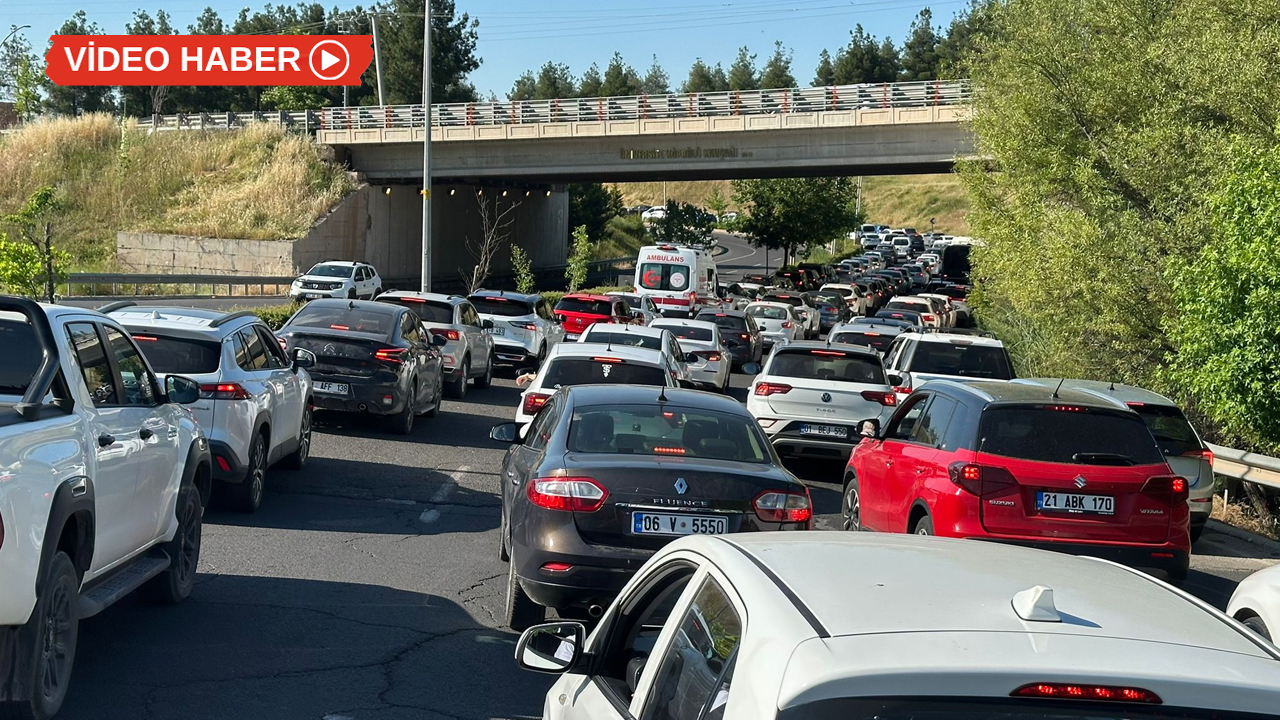 Diyarbakır’da trafik çilesi