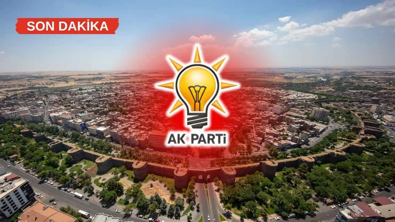 Diyarbakır AK Parti’de deprem: Görevden alındı