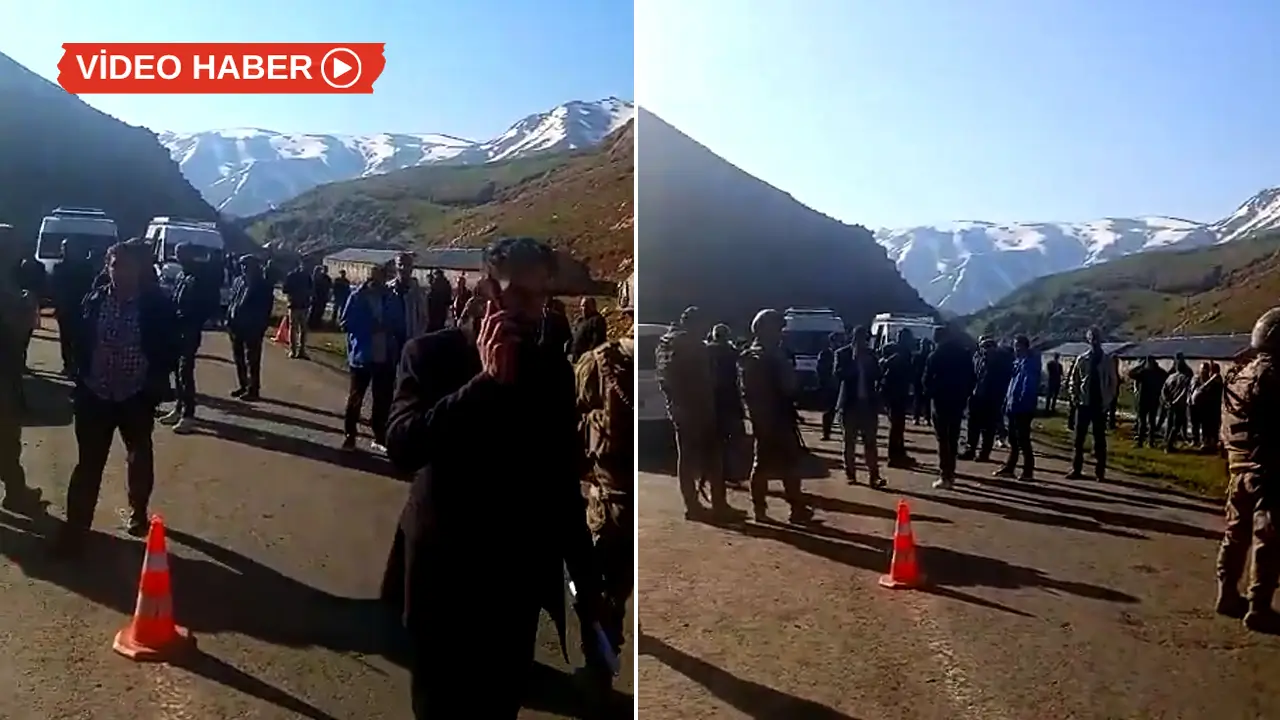 Kar yok, çığ yok: Van Bahçesaray yolu kapatıldı