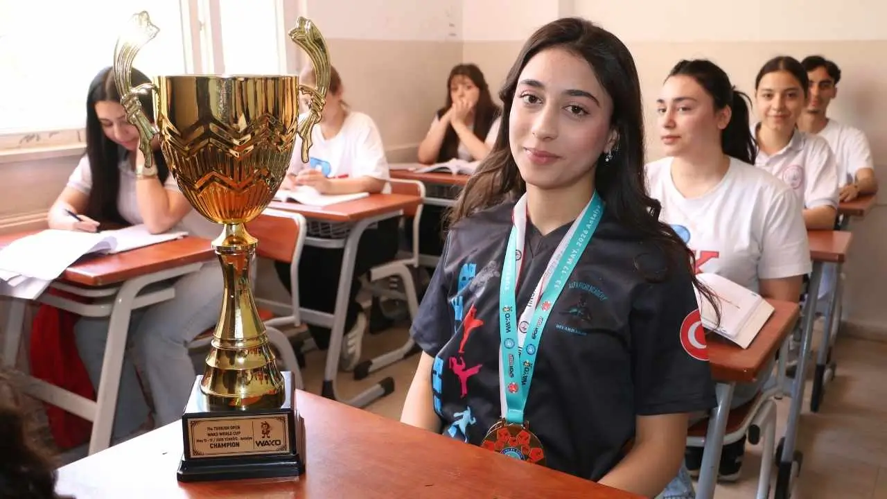 Diyarbakırlı öğrenci dünya şampiyonu oldu