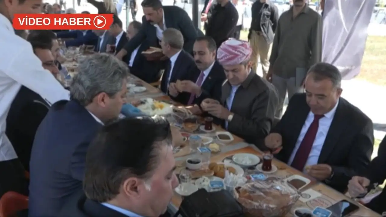 Erbil Valisi Van’da kahvaltıya katıldı