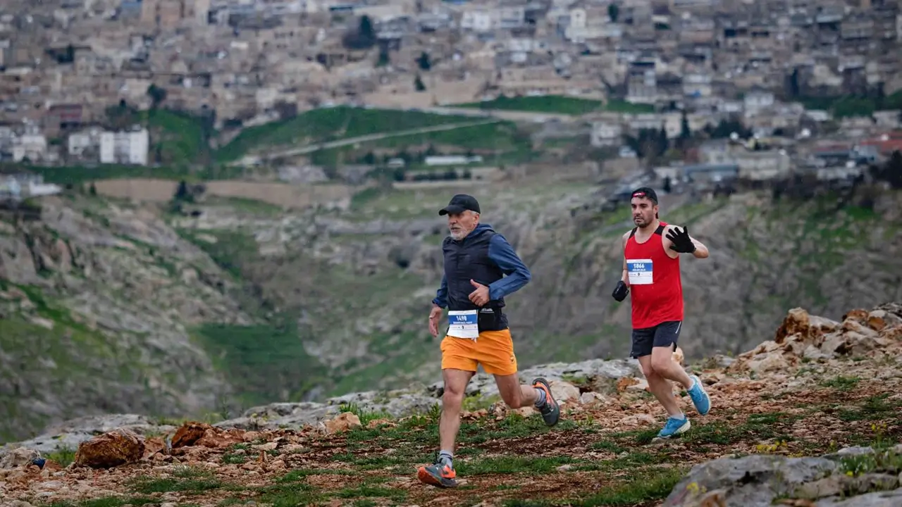 Diyarbakırlı gazeteci maraton 3’üncüsü oldu