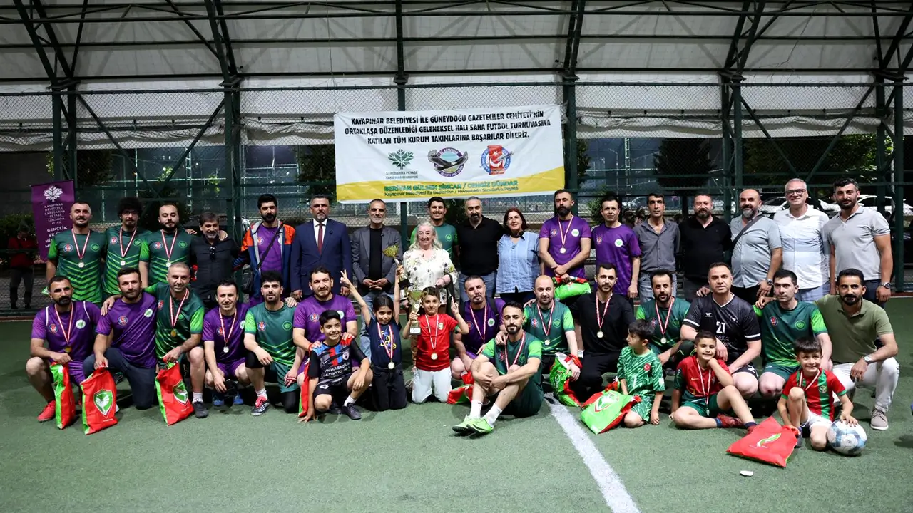 Diyarbakır ‘Kurumlar Futbol Turnuvası’ sona erdi