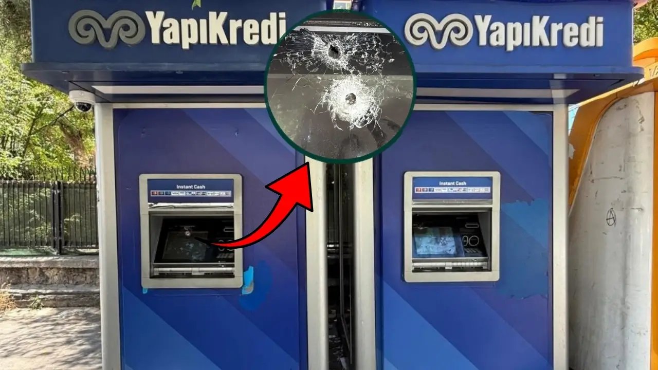 Diyarbakır'da Koç’a ait bankanın ATM’sine saldırı