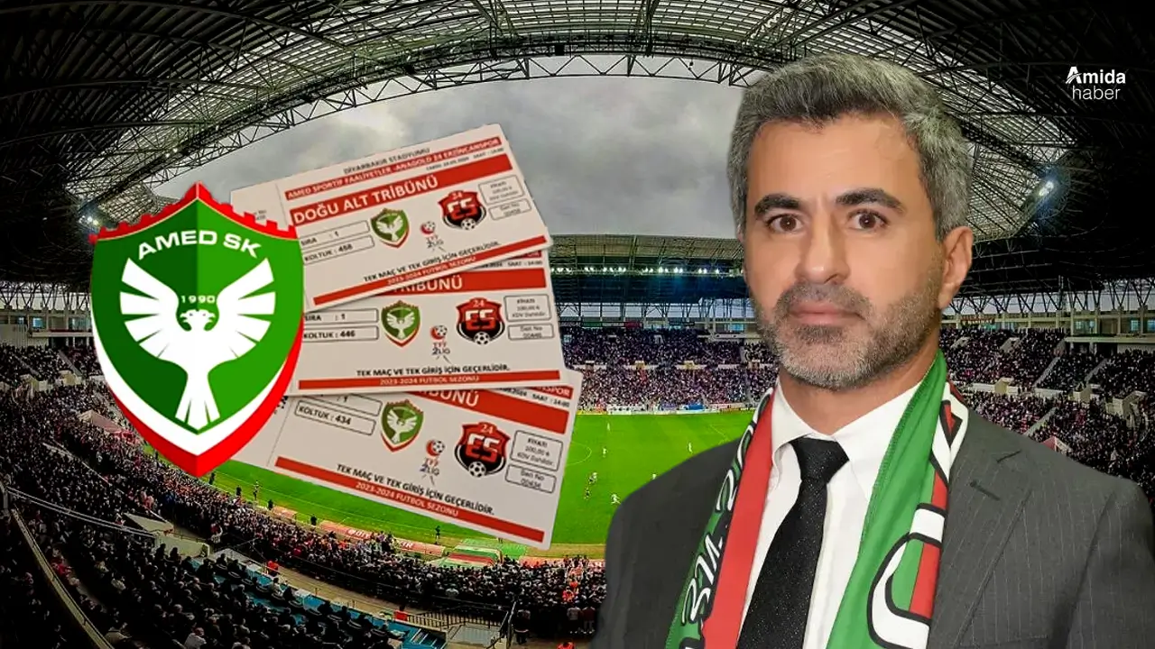 Amedspor Başkanından kombine açıklaması