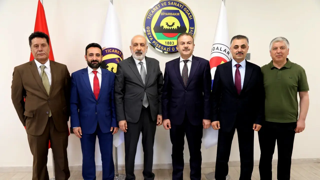Duhok heyeti DTSO’yu ziyaret etti