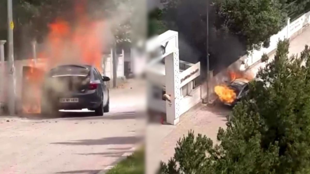 Diyarbakır'da site önünde korkutan patlama