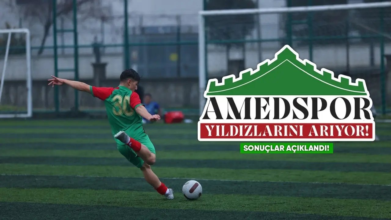 Amedspor Akademi seçmeleri sonuçları açıklandı: İşte o isimler
