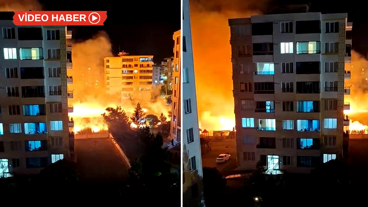 Diyarbakır’da yangın paniği