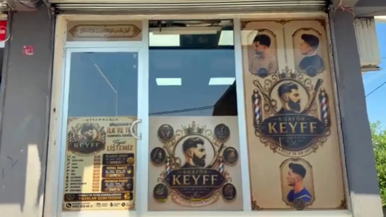 Diyarbakır: Bu kuaförde tıraşlar engelli ve yetimlere ücretsiz