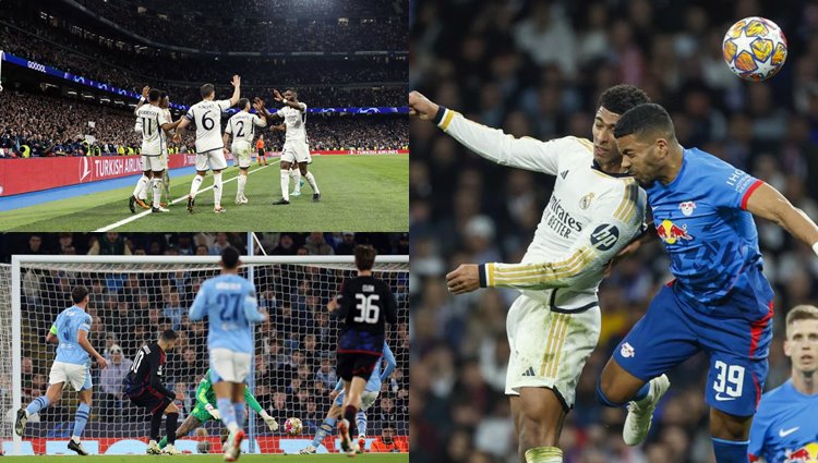 Manchester City ile Real Madrid çeyrek finalde