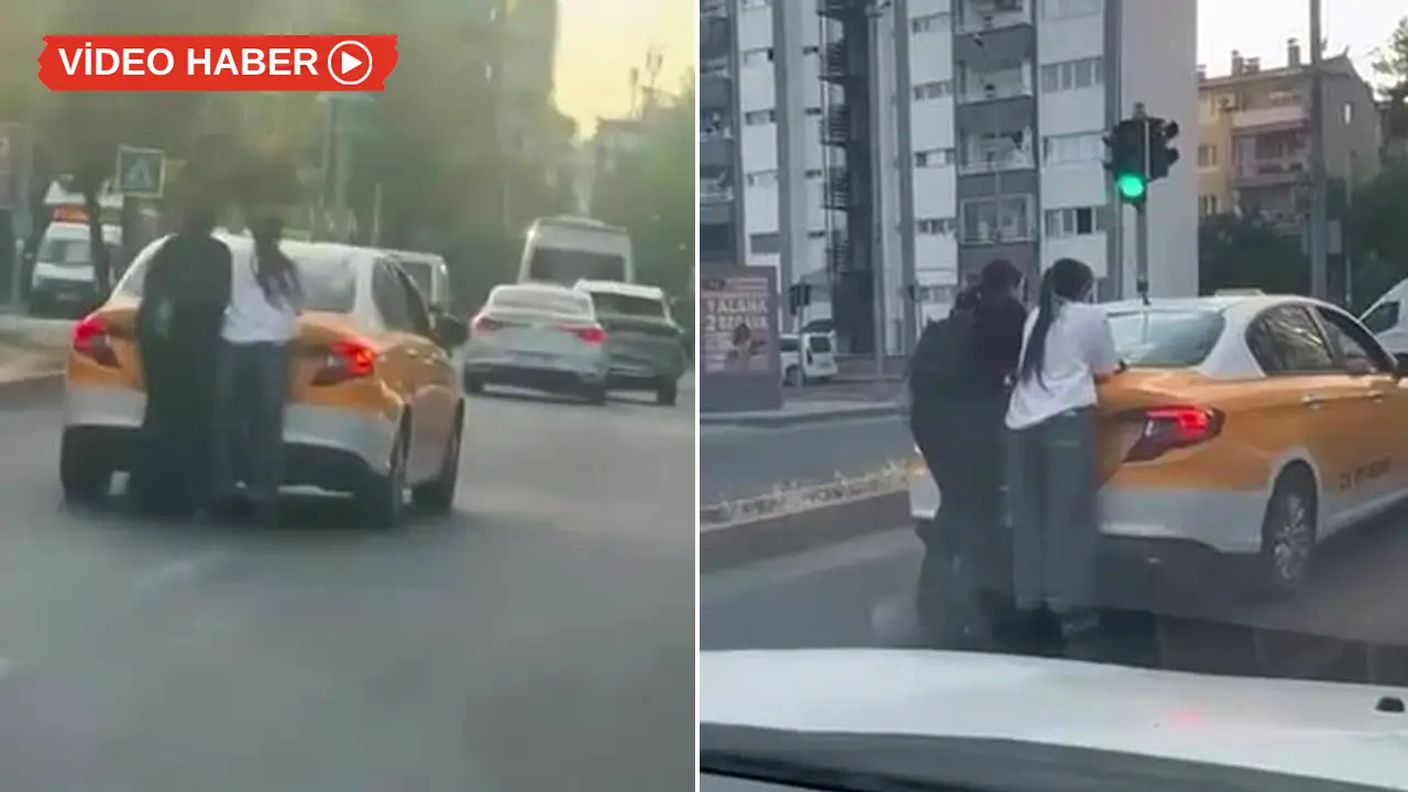 Diyarbakır’da patenle taksiye asıldılar