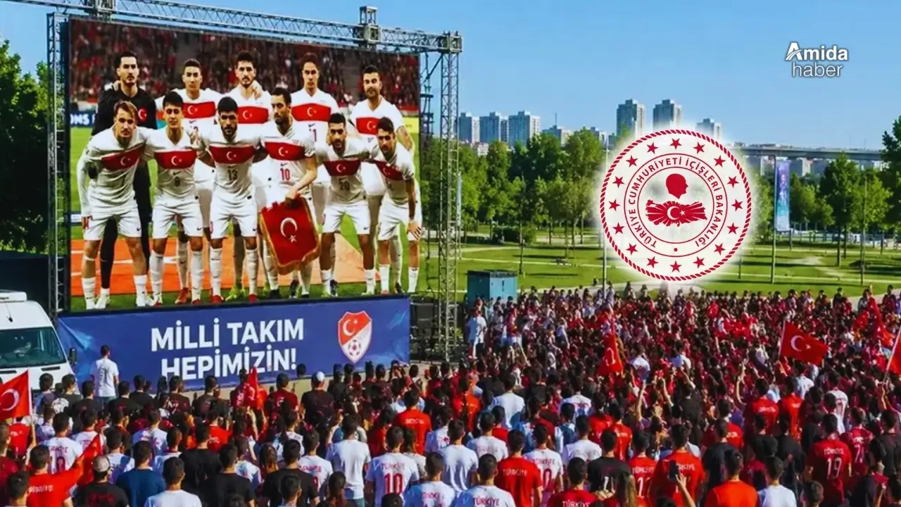 İçişleri Bakanlığından Milli maça yasak