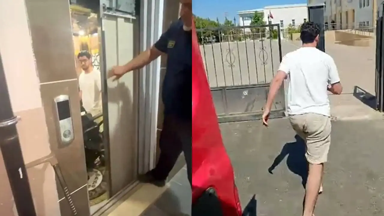 Asansörde mahsur kaldı, itfaiye sınava yetiştirdi