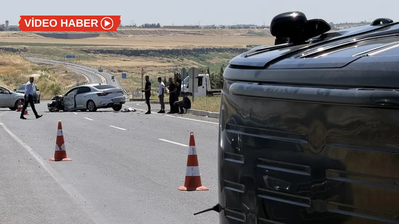 Diyarbakır Çınar’da kaza: 2’isi çocuk 7 yaralı