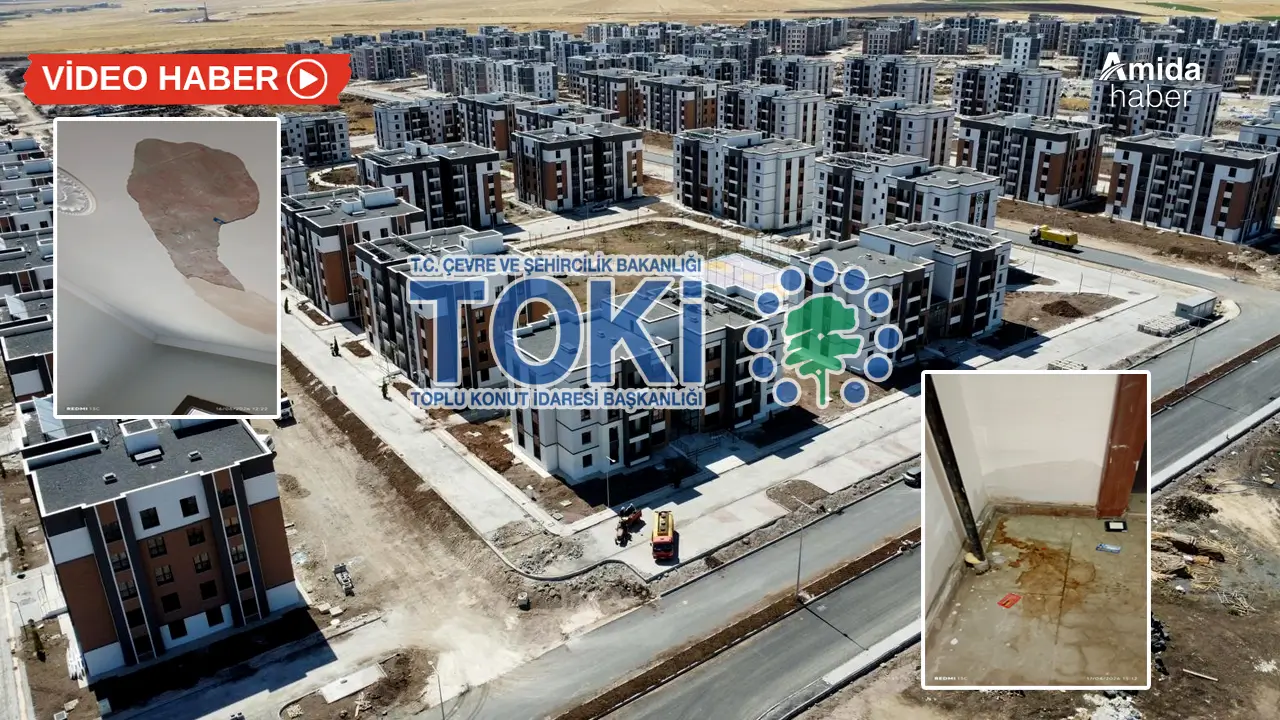 Diyarbakır’daki TOKİ konutları CİMER’lik oldu