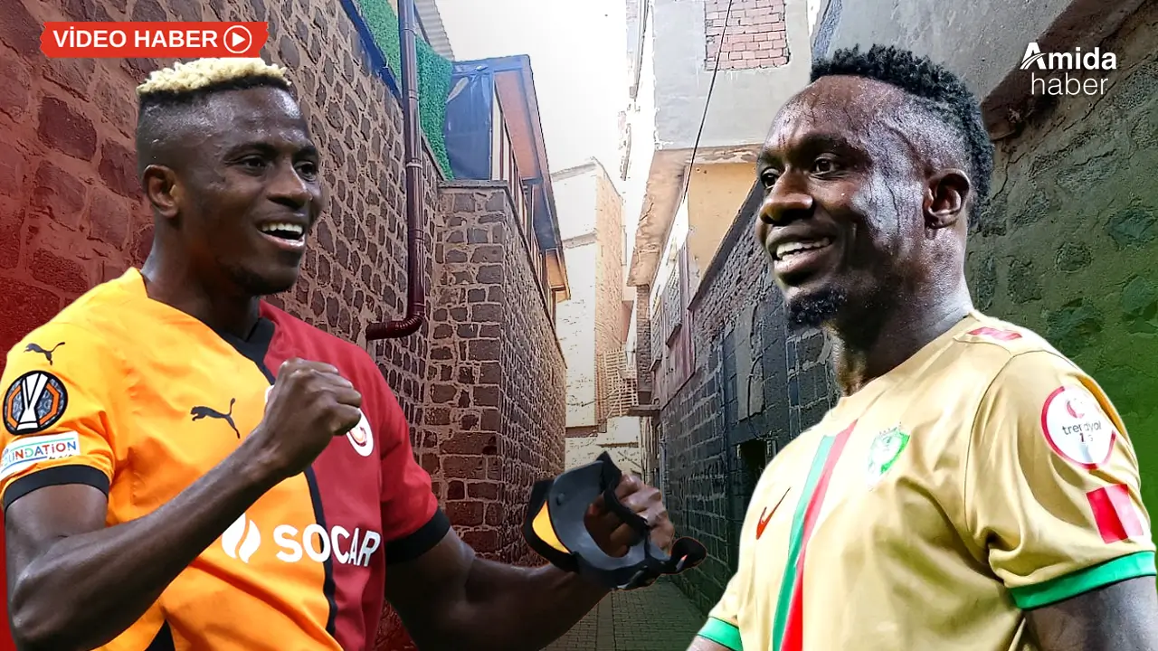 Osimhen ve Diagne Diyarbakır’daki sokakta buluştu