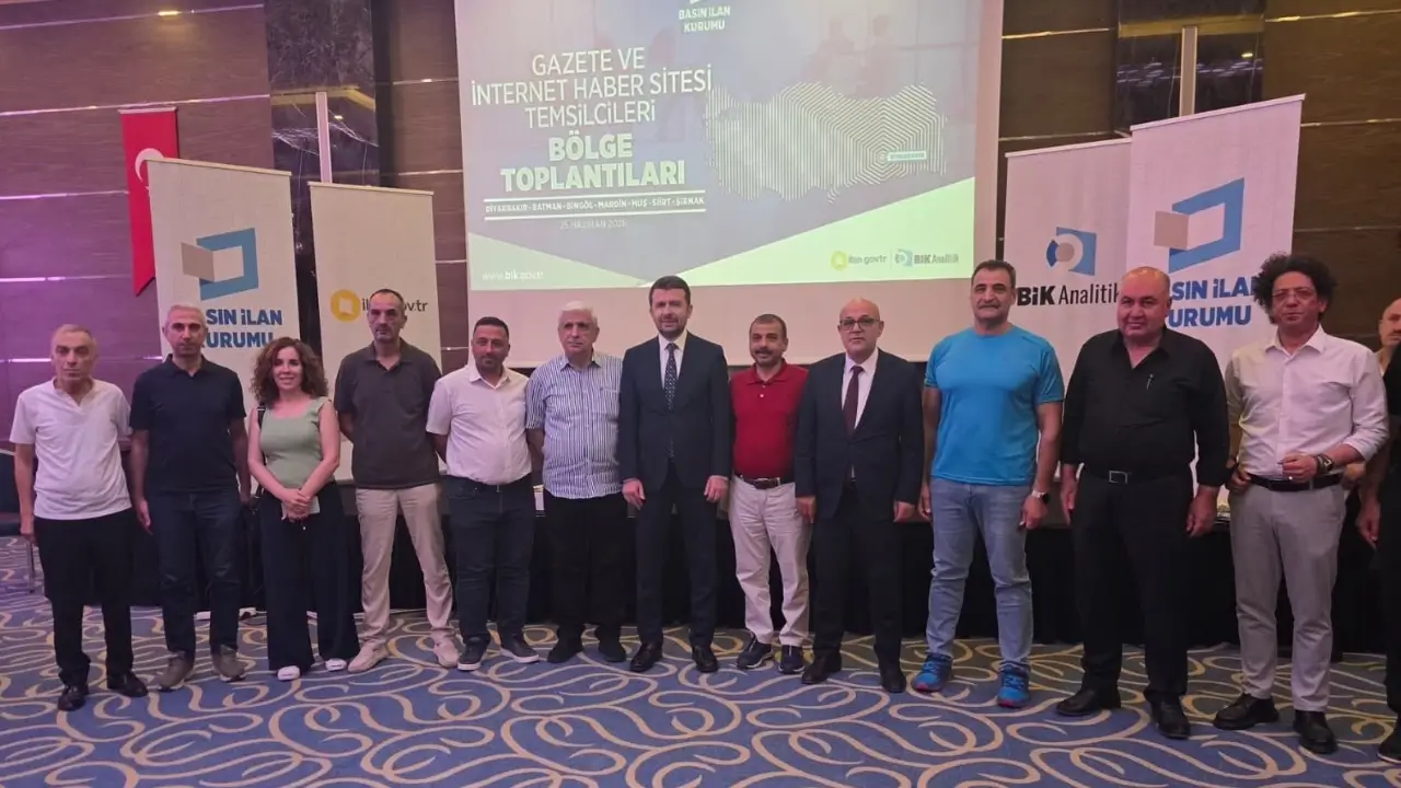 BİK Genel Müdürü Diyarbakır basını ile buluştu
